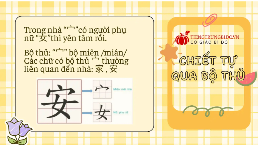 50 bộ thủ tiếng trung thông dụng PDF