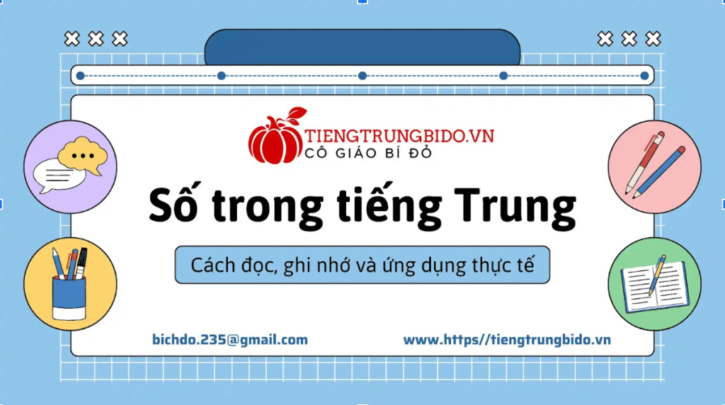 số trong tiếng trung đếm như thế nào ?