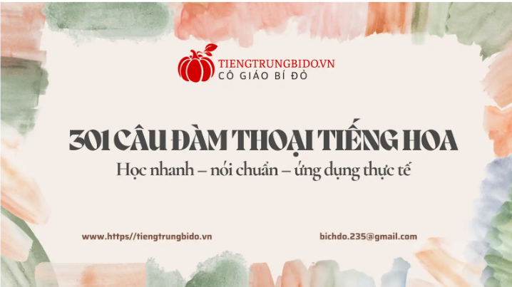 301 câu đàm thoại tiếng hoa