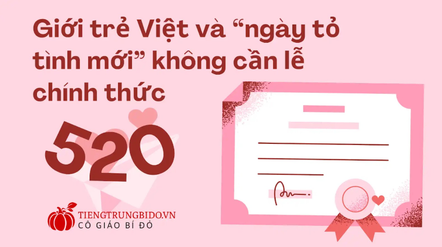 520 ngày tỏ tình của giới trẻ việt nam