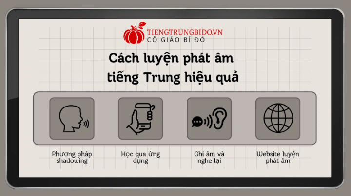 cách phát âm tiếng trung cơ bản 
