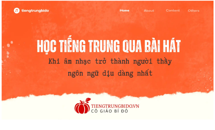 app học tiếng trung qua bài hát