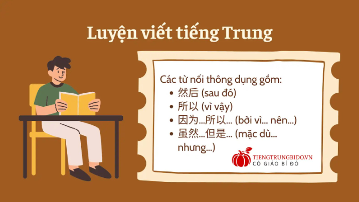 luyện viết tiếng trung tại nhà