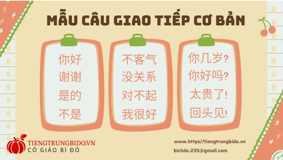 1000 từ vựng tiếng trung cơ bản 