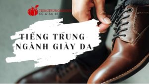 Tiếng Trung Ngành Giày Da Tại Việt Nam